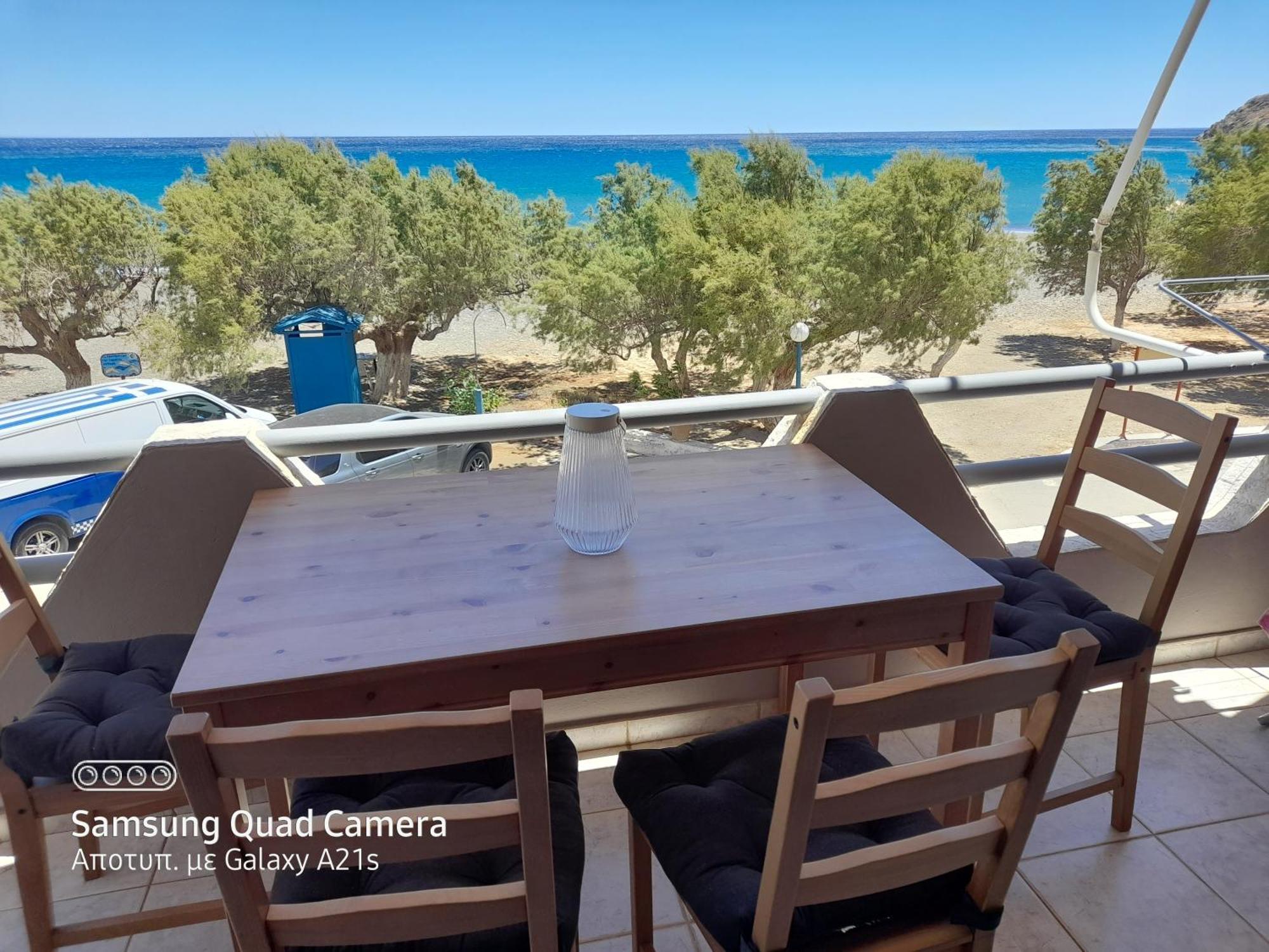 Antoine Apartment Sea Side Tsoutsouros  Bagian luar foto